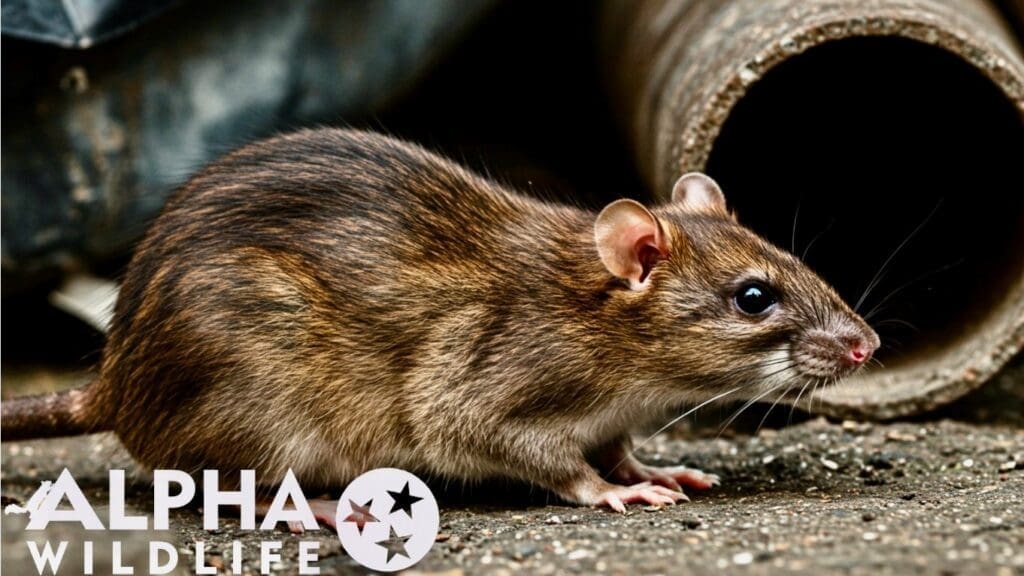 Rat removal from alley in Murfreesboro, TN 