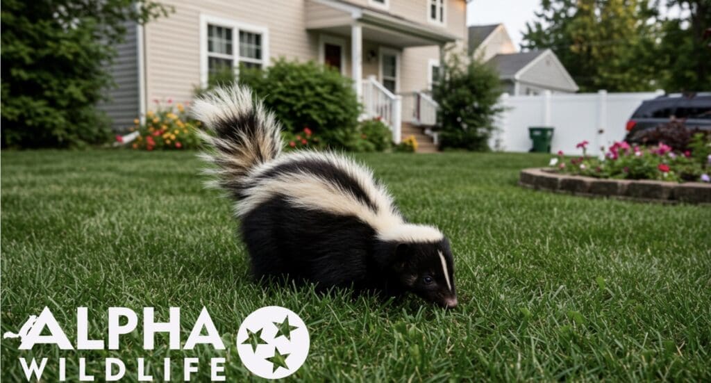 skunk removal in Knoxville TN